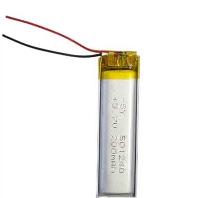 Litiumjonpolymerbatteri 3,7 V 200mah